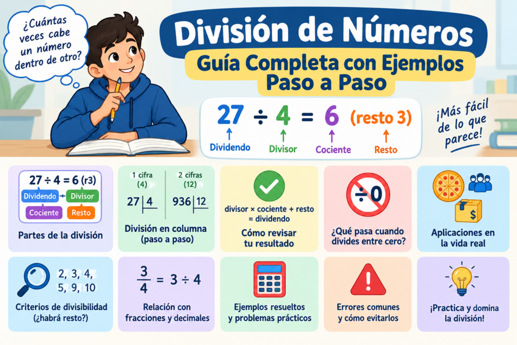 División 1 División de Números