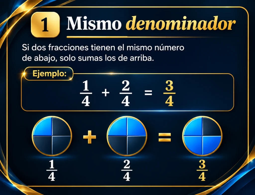Mismo denominador