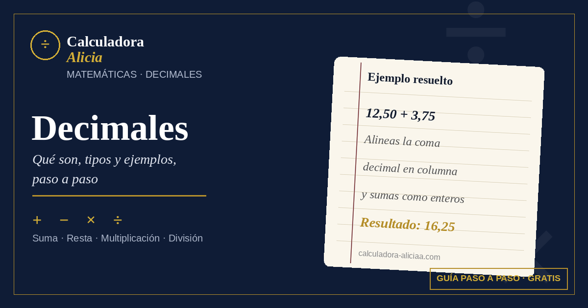 Decimales feature image