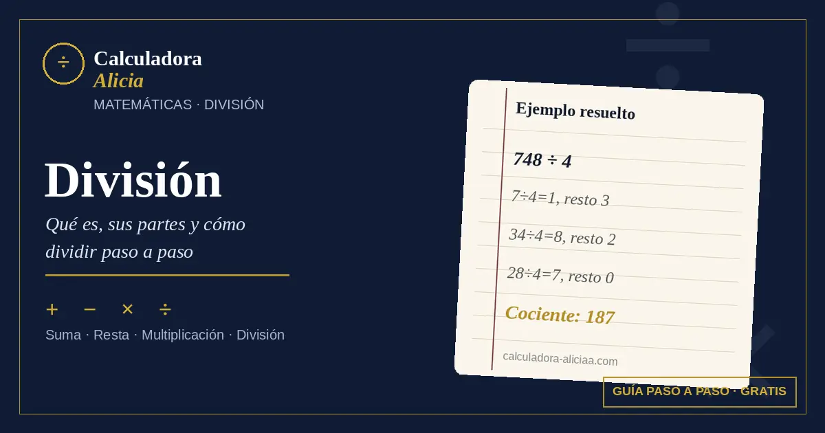 División feature image